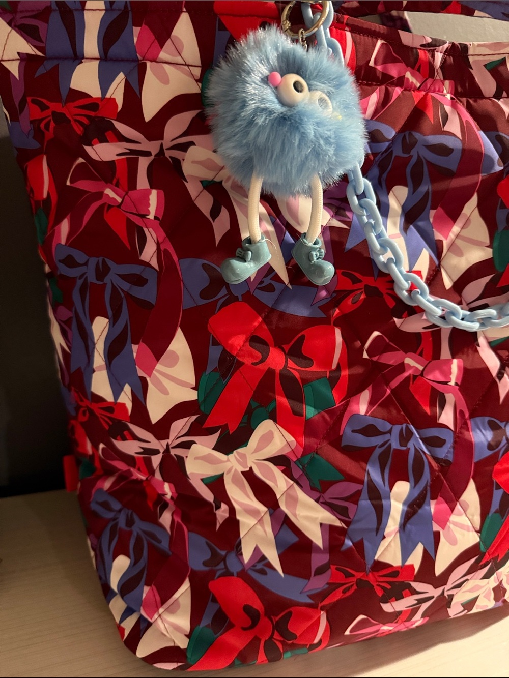 Vera Bradley Bow Show Grand Tote $89 NWT - Picture 2 of 8